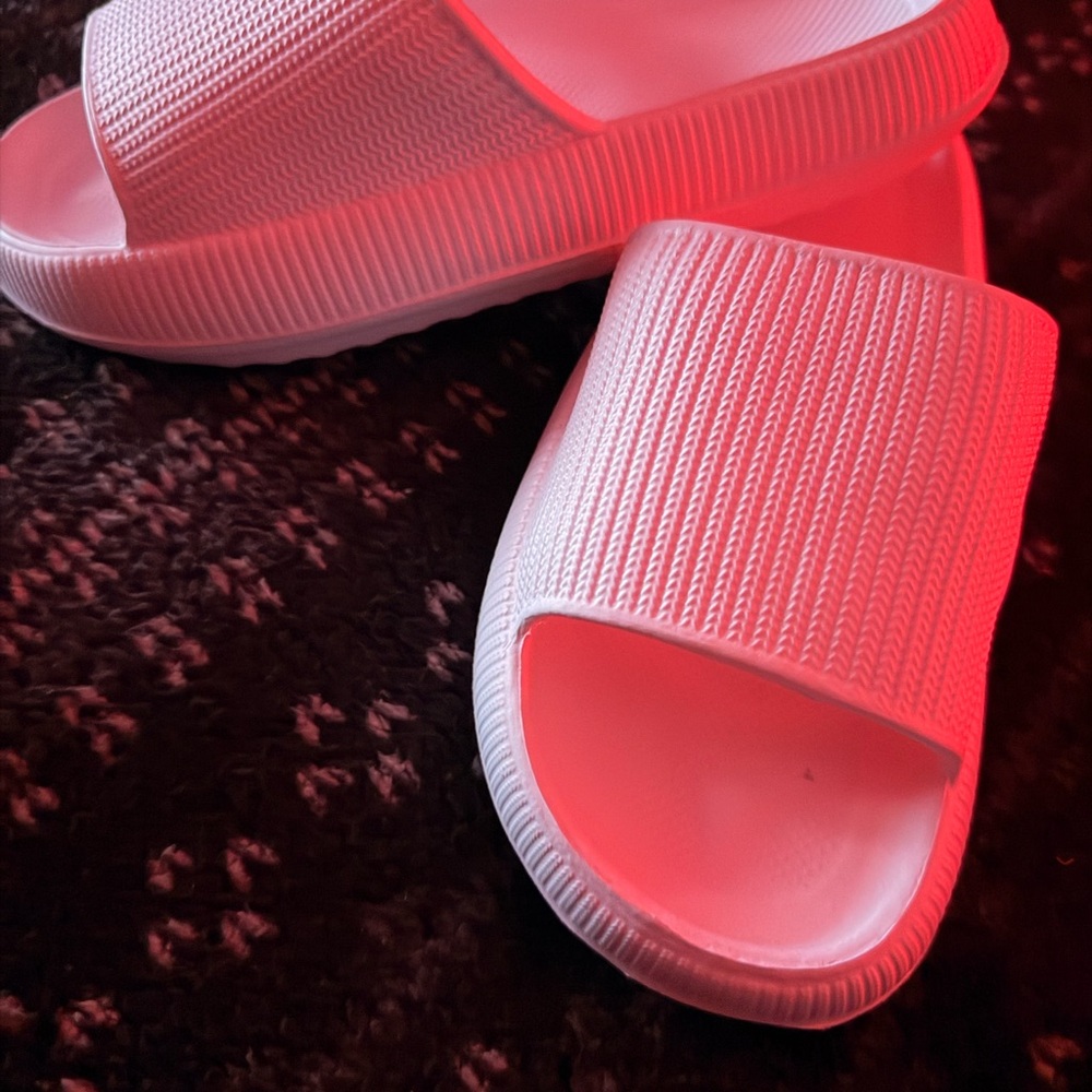 Cloud Slides- Pink Slide Sandals View 6